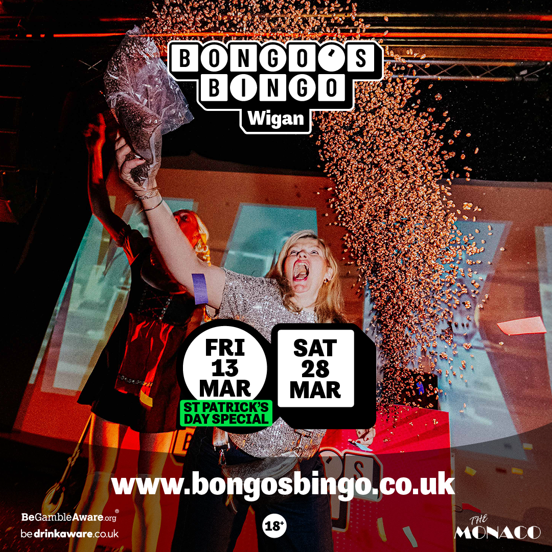 Wigan Bongos Bingo Dates in march