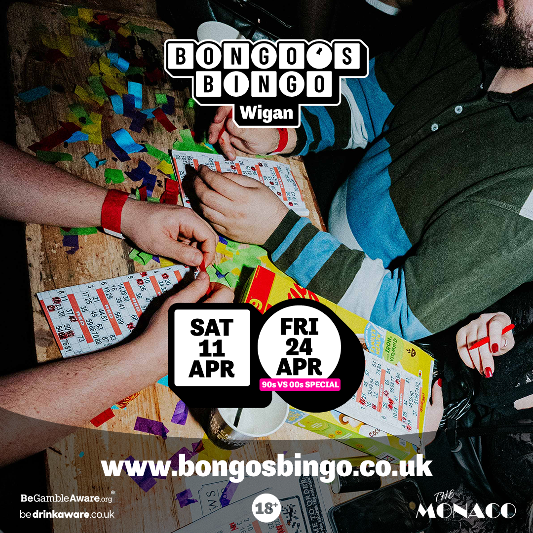 Bongos Bingo Wigan April Dates